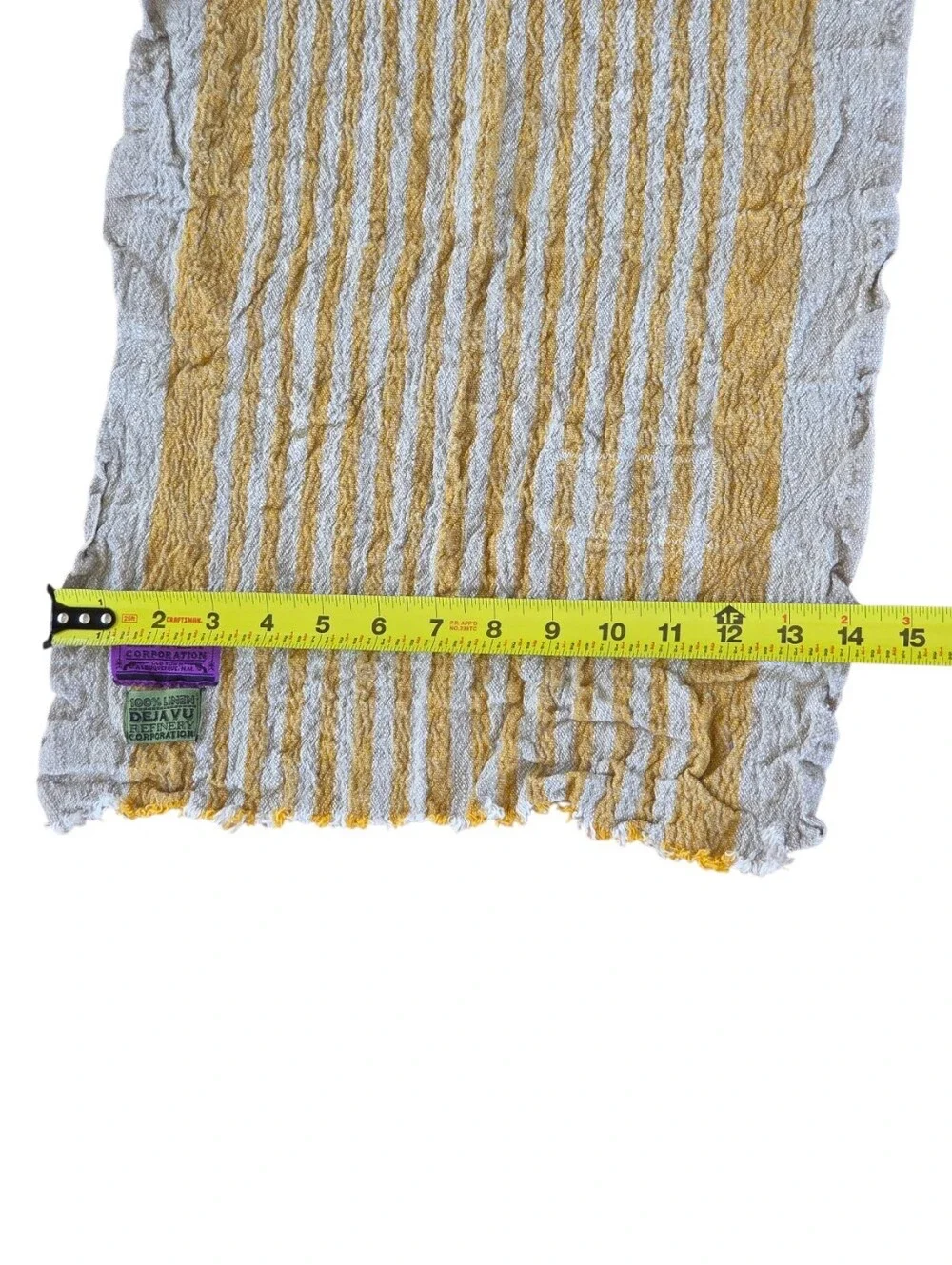 Artisan Crafted Linen Set Tea Towel Table Runner Boho Chic Kitchen New Mexico